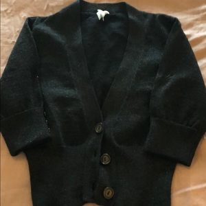 Crop cardigan 1/4 sleeve